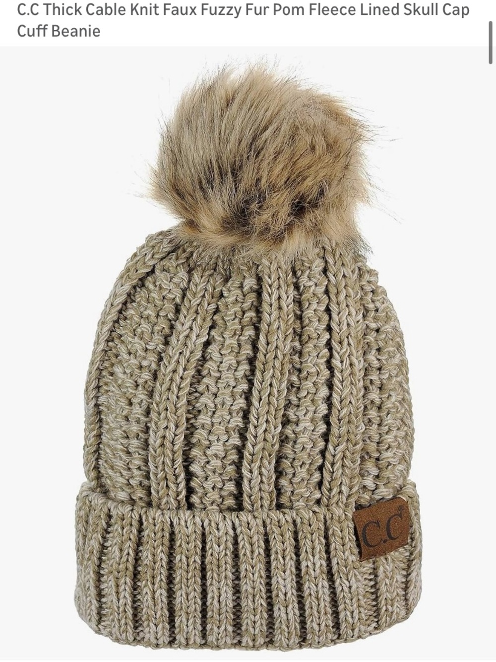 NWT CC Beanie